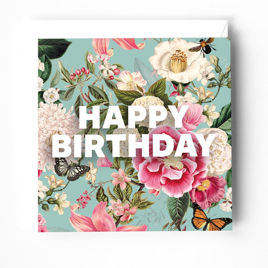 Birthday greeting card with bible verse inside. Numbers 6:24 - 26 - The Christian Poster Company