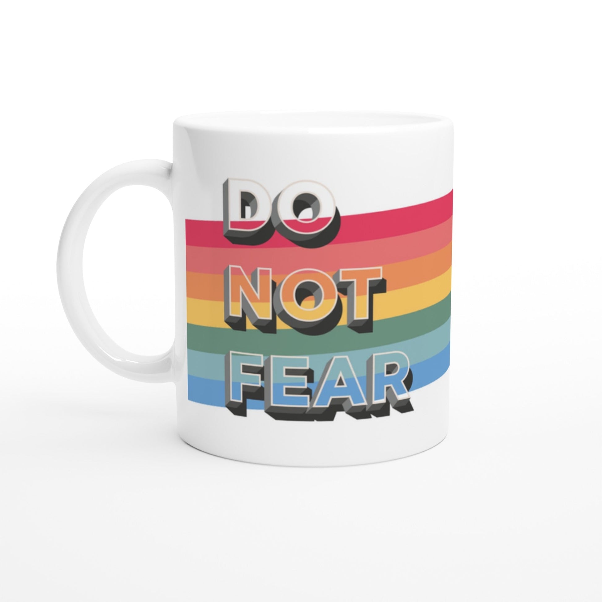 Do not fear. Isaiah 41 verse 10. Christian mug - The Christian Poster Company