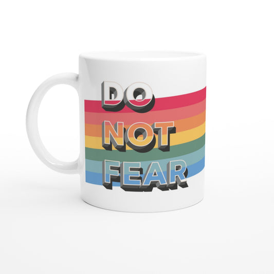 Do not fear. Isaiah 41 verse 10. Christian mug - The Christian Poster Company
