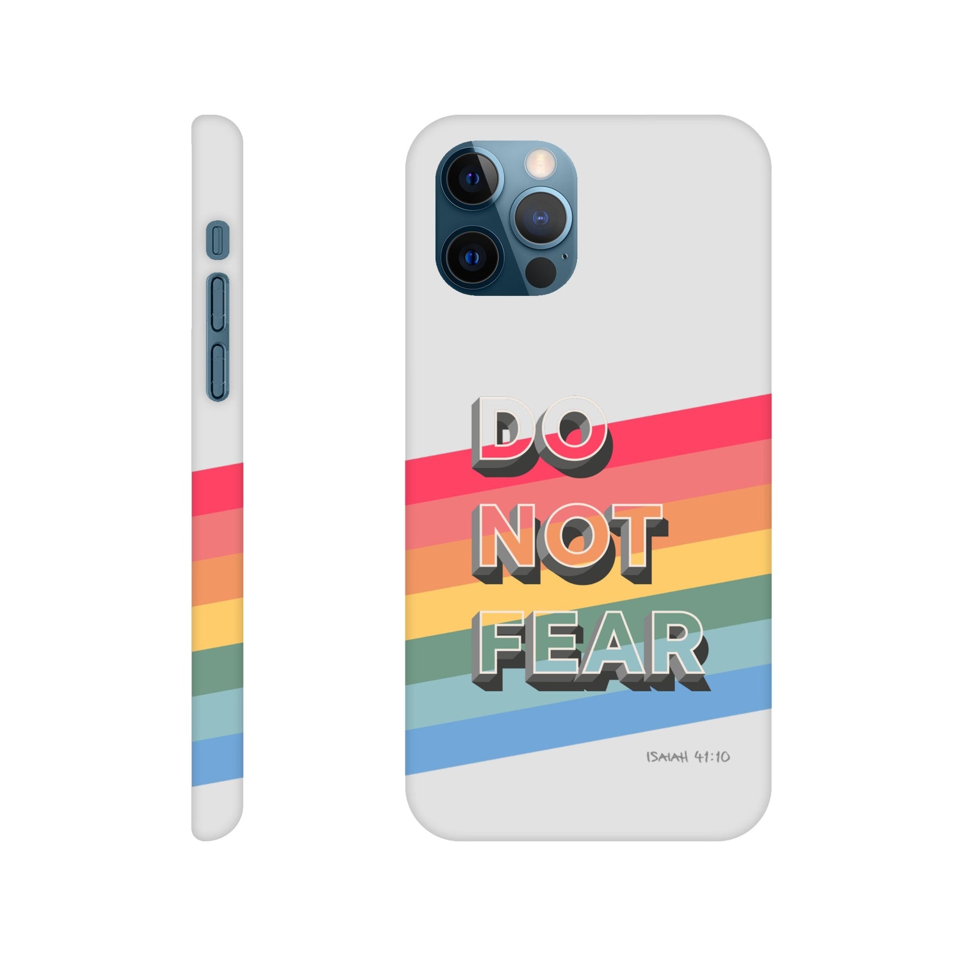 Do not fear. Isaiah 41 verse 10. Christian phone case. - The Christian Poster Company