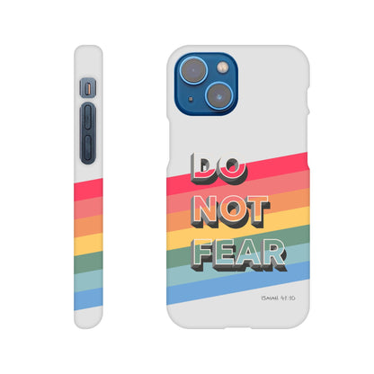 Do not fear. Isaiah 41 verse 10. Christian phone case. - The Christian Poster Company