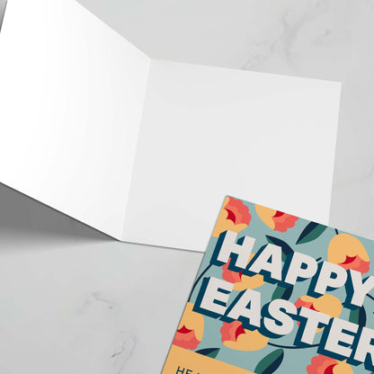 Easter greeting card with bible verse - The Christian Poster Company