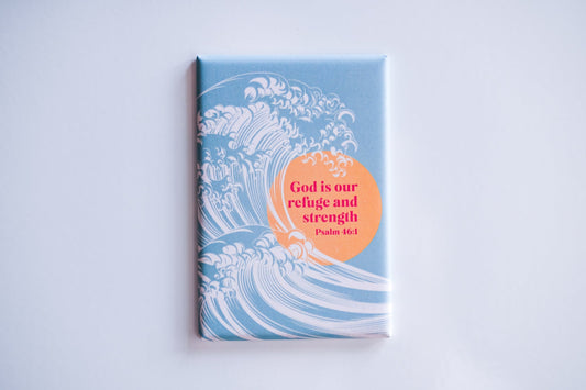 God is our refuge magnet - The Christian Poster Company