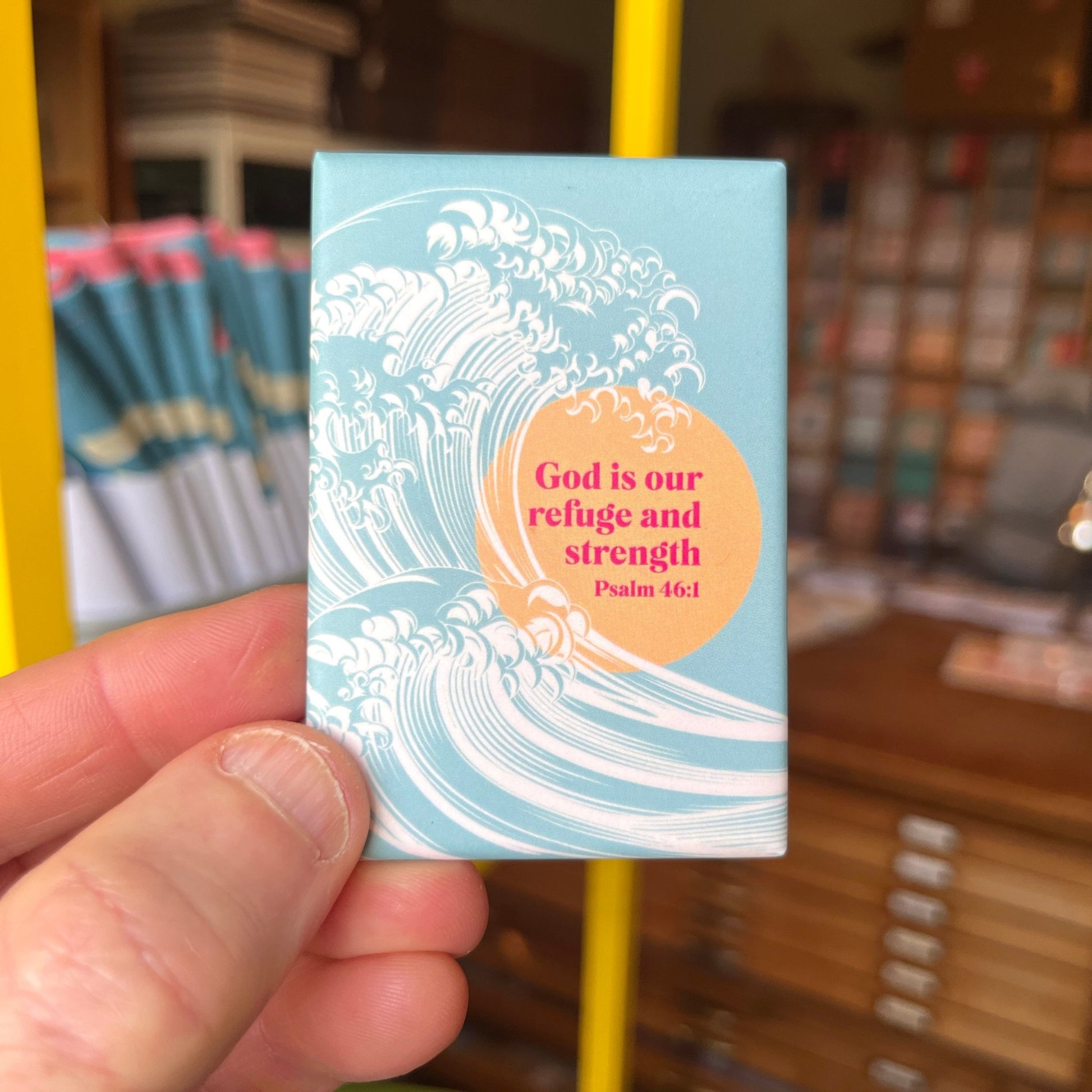 God is our refuge magnet - The Christian Poster Company