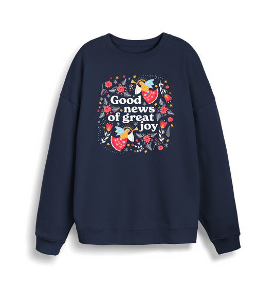Good news of great joy. Christmas jumper. - The Christian Poster Company