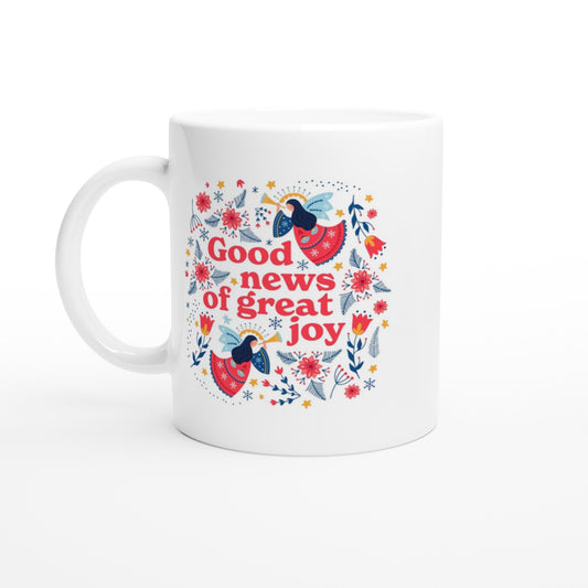 Good news of great joy mug - The Christian Poster Company