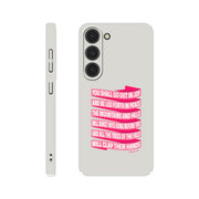 Isaiah 55 phone case. You will go out in joy and be led forth in peace. - The Christian Poster Company