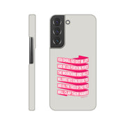 Isaiah 55 phone case. You will go out in joy and be led forth in peace. - The Christian Poster Company