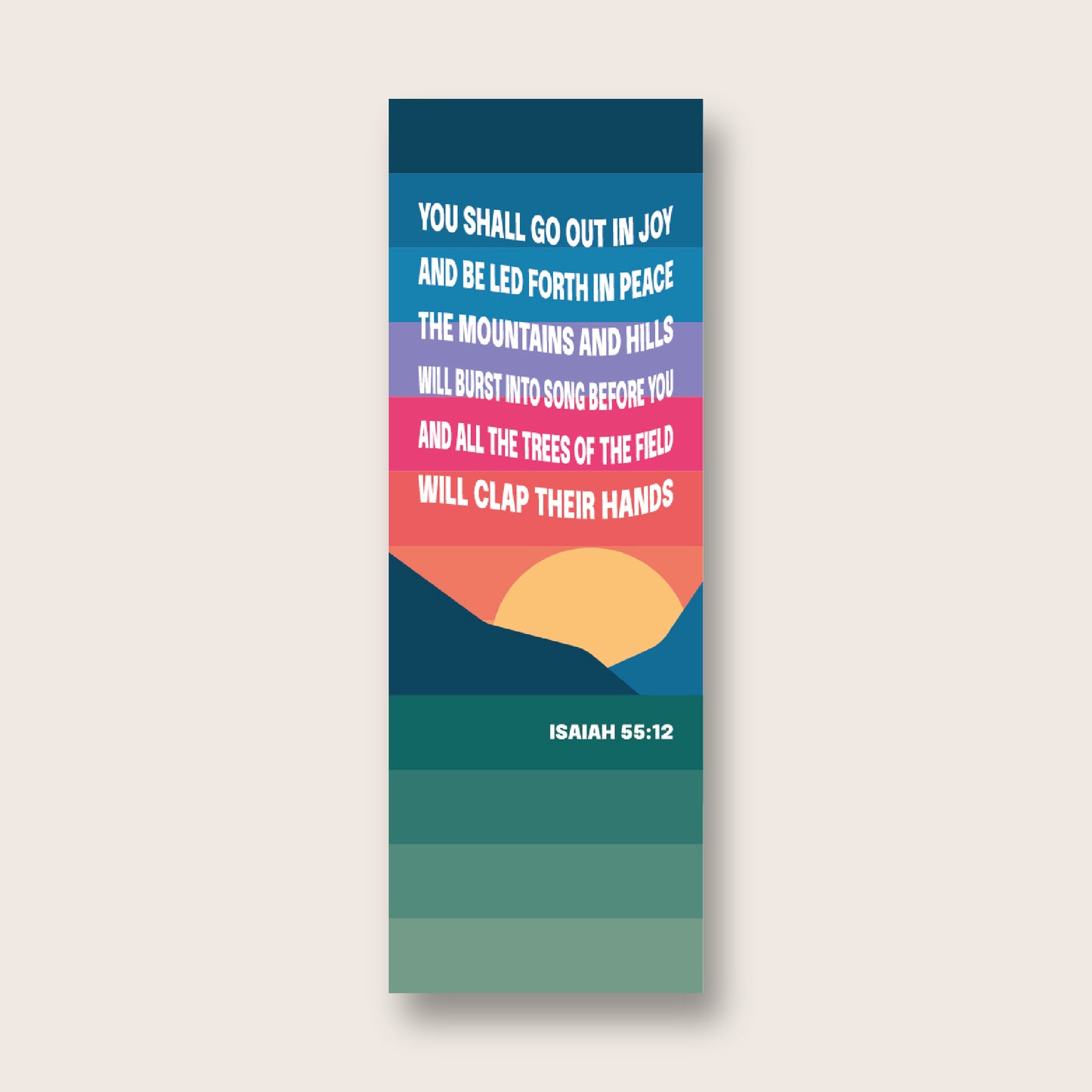 Pack of Christian bookmarks. SET TWO. 8 different designs.