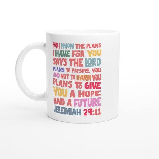 Jeremiah 29, Christian mug - The Christian Poster Company
