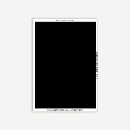 Jesus loves me magnet - The Christian Poster Company