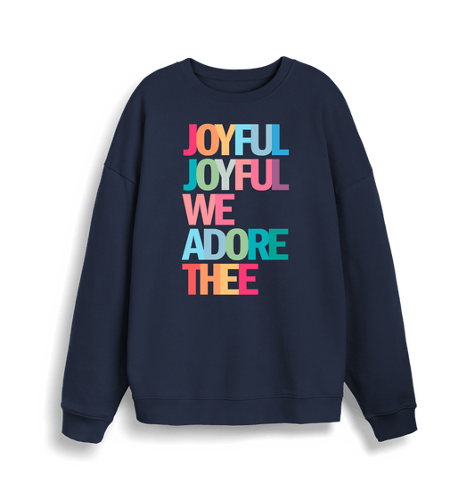 Joyful joyful Christmas jumper - The Christian Poster Company