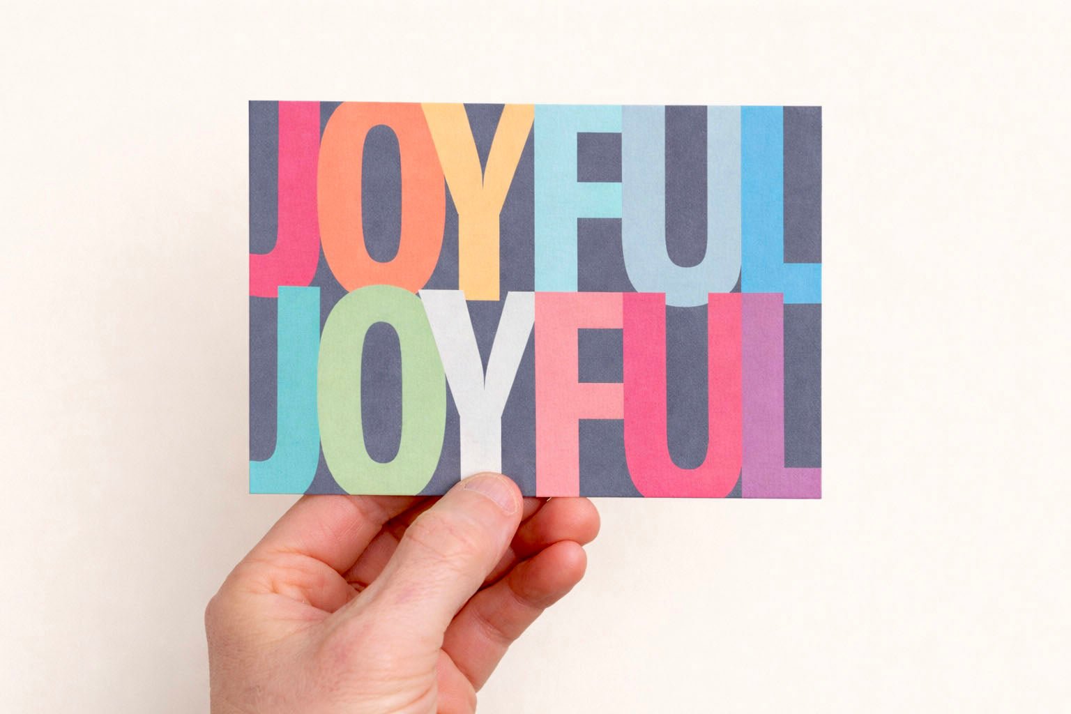 JOYFUL JOYFUL postcards - The Christian Poster Company