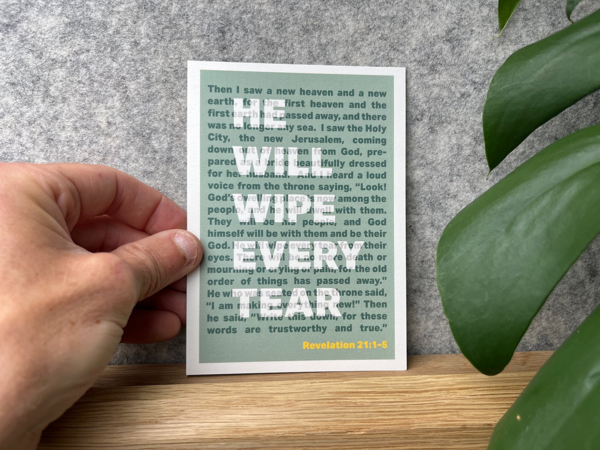 Pack of 10 Christian postcards. SET TWO - The Christian Poster Company