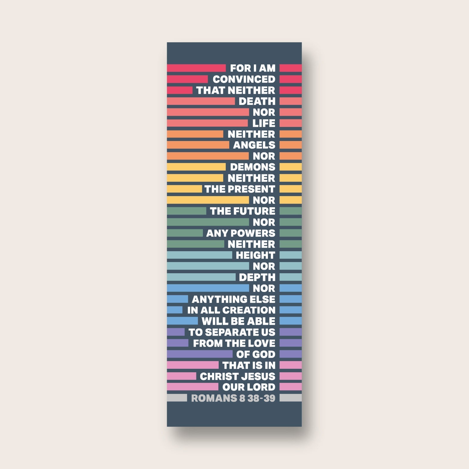 Pack of Christian bookmarks. SET TWO. 8 different designs. - The Christian Poster Company