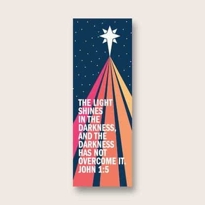 Bright modern Christian bookmarks set with 8 colourful Bible verse designs, perfect faith gifts or church handouts.