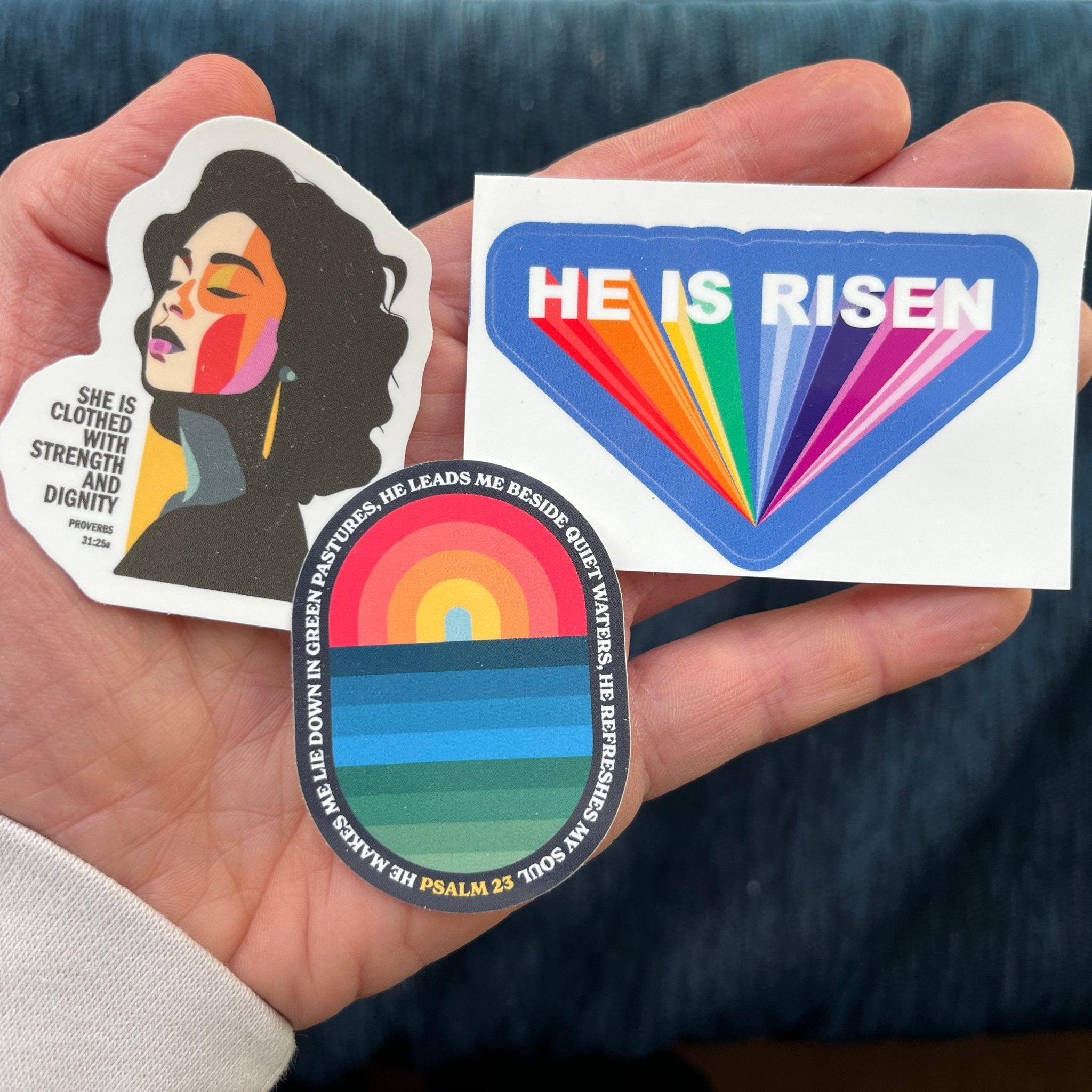 Prototype stickers – The Christian Poster Company