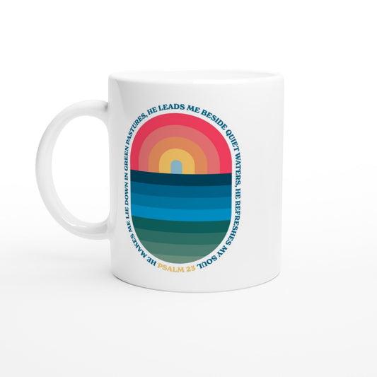 Psalm 23 mug - The Christian Poster Company