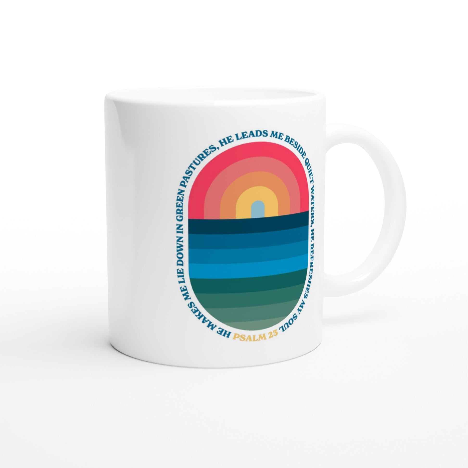 Psalm 23 mug - The Christian Poster Company