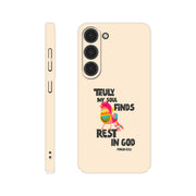 Psalm 62:1 phone case. Truly my soul finds rest in God - The Christian Poster Company