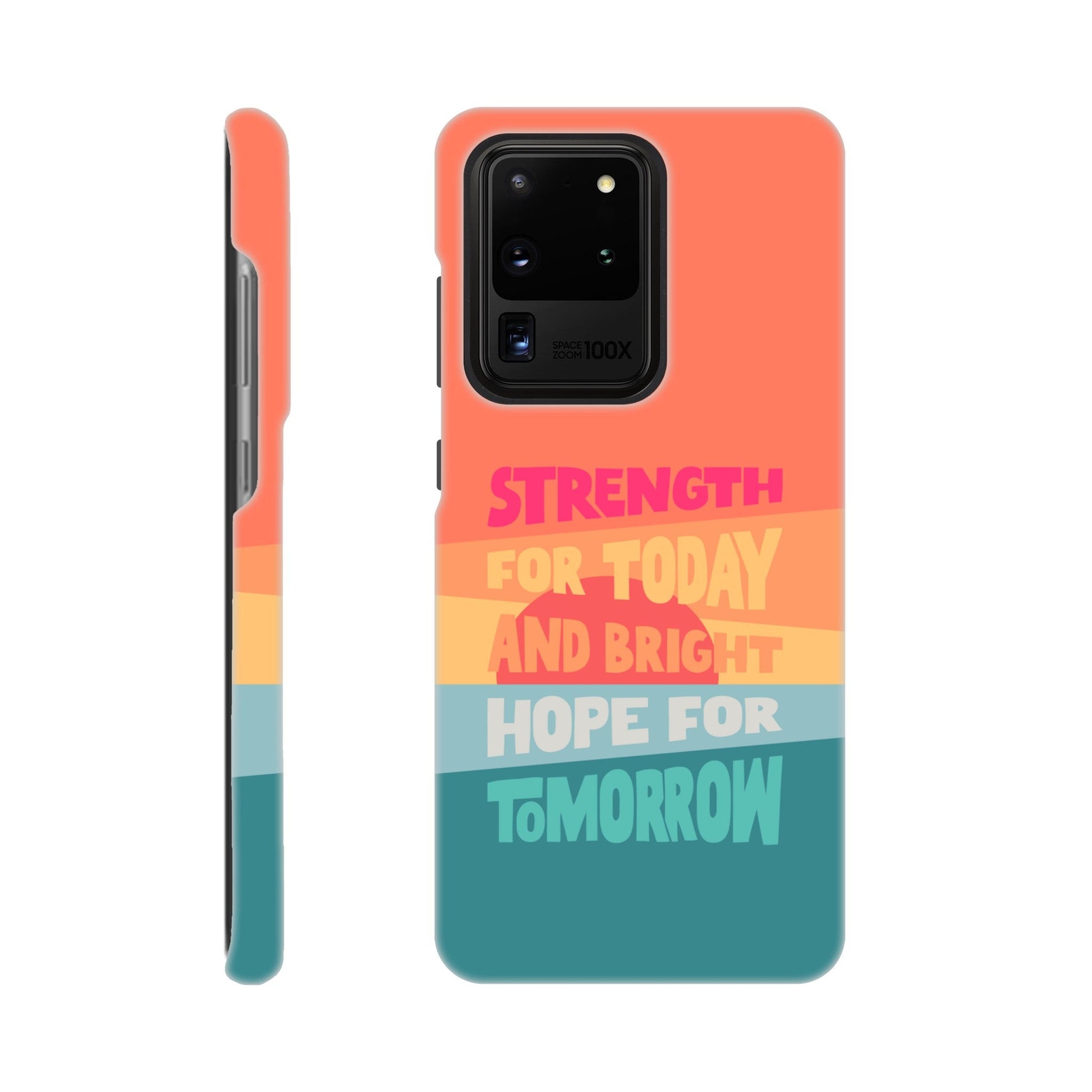 Strength for today phone case. - The Christian Poster Company