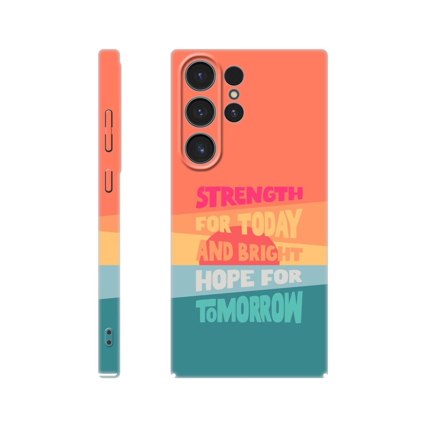 Strength for today phone case. - The Christian Poster Company