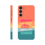 Strength for today phone case. - The Christian Poster Company