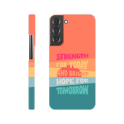 Strength for today phone case. - The Christian Poster Company