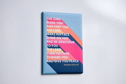 The Lord bless you and keep you magnet. - The Christian Poster Company