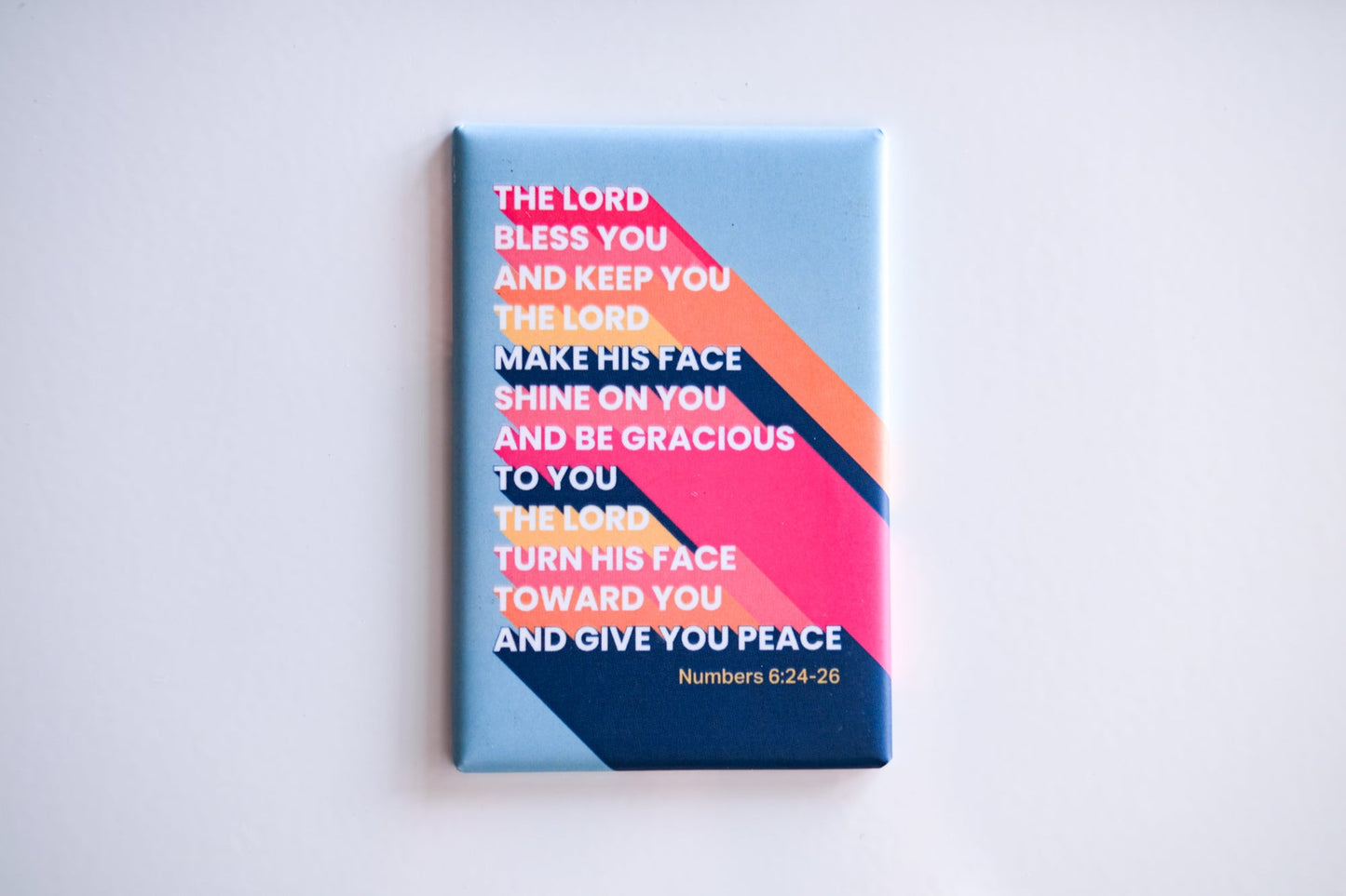 The Lord bless you and keep you magnet. - The Christian Poster Company