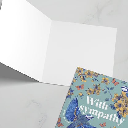 With Sympathy card with bible verse. - The Christian Poster Company