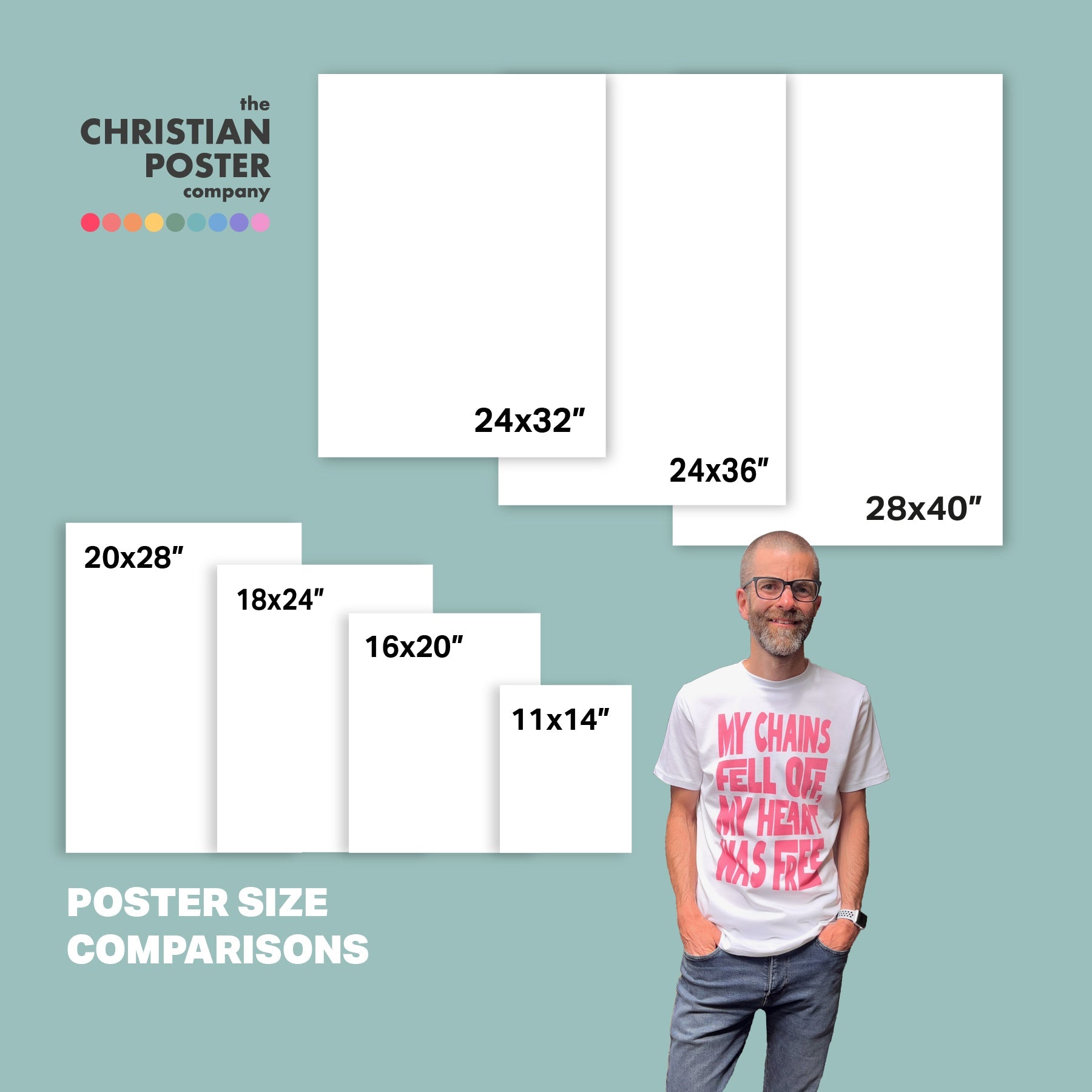 Wonderful counsellor, Almighty God poster (Isaiah 9 verse 6) - The Christian Poster Company