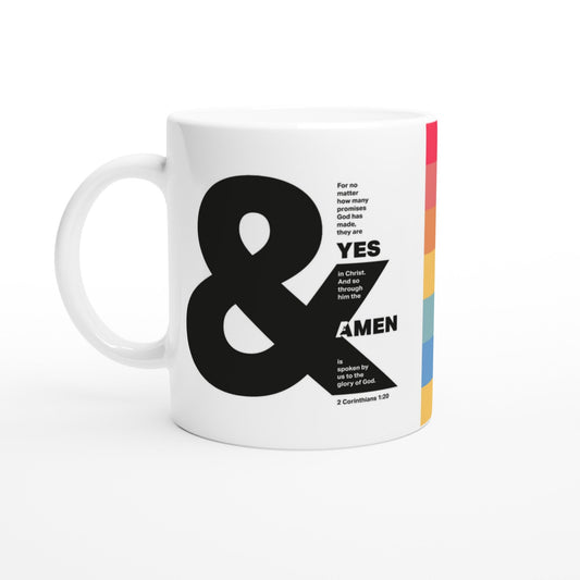 Yes and Amen mug - The Christian Poster Company