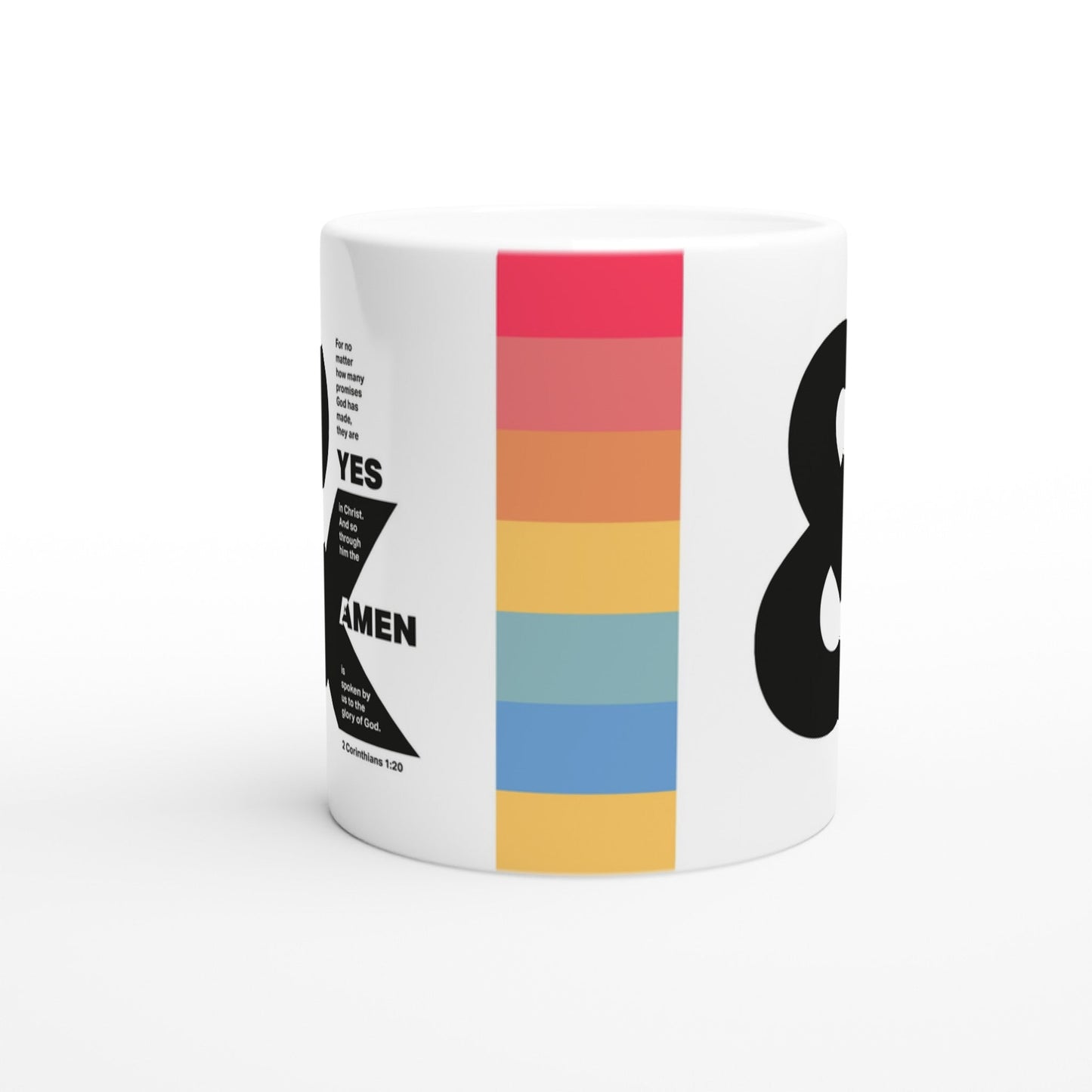 Yes and Amen mug - The Christian Poster Company