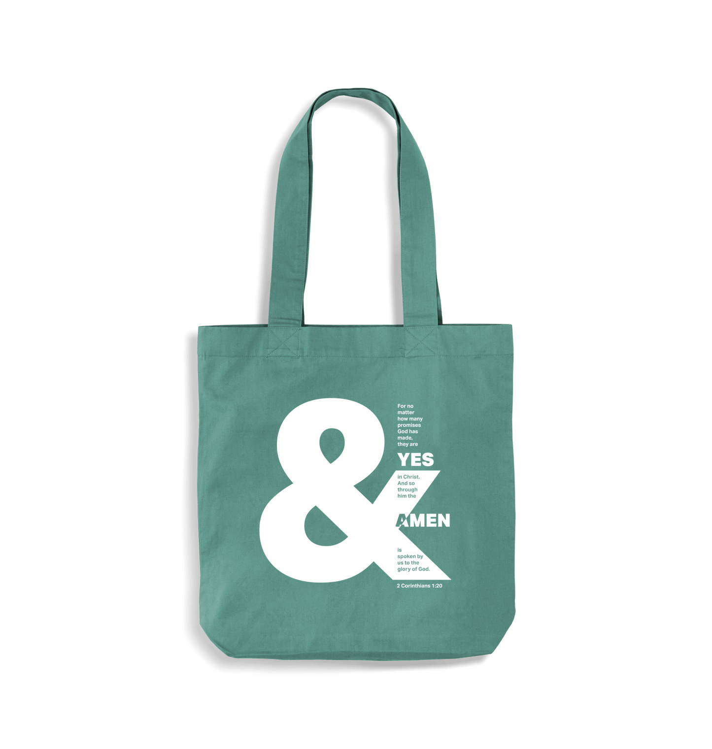 Yes and Amen tote bag. - The Christian Poster Company