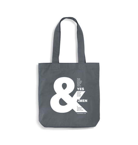 Yes and Amen tote bag. - The Christian Poster Company
