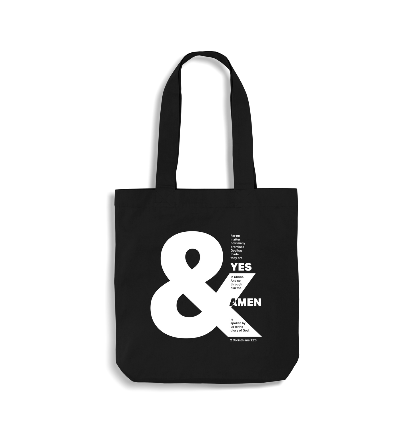 Yes and Amen tote bag. - The Christian Poster Company