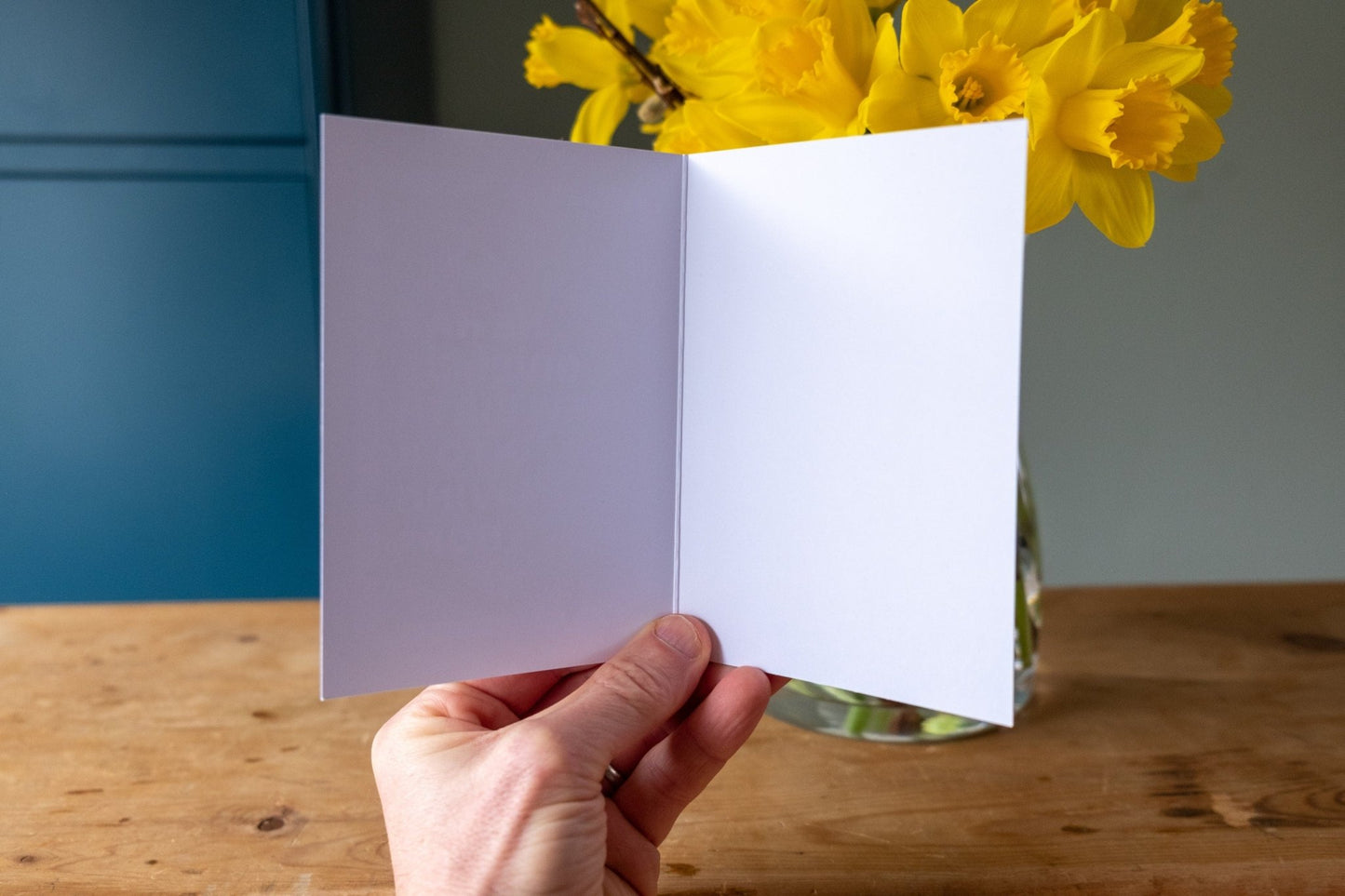 Pack of 5 Easter/Baptism Christian greetings cards with envelopes. - The Christian Poster Company